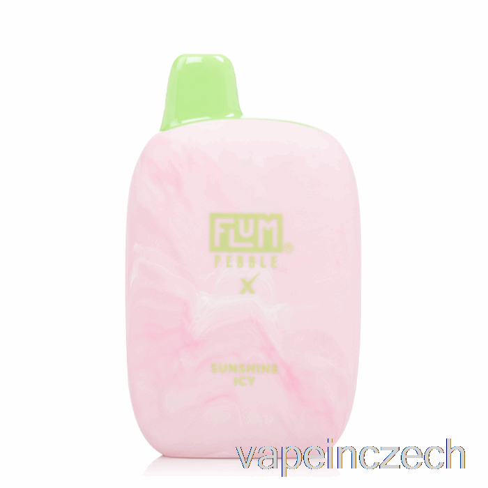 Flum Pebble X 6000 Jednorázový Sluneční Svit Ledový Vape Bez Nikotinu